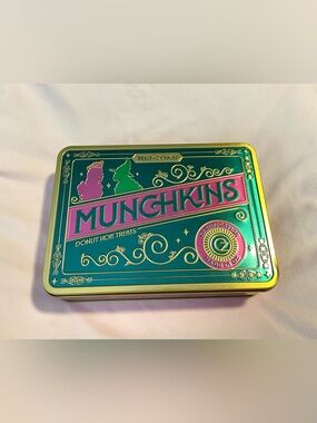 Dunkin' Donuts Wicked Tin - Munchkins - Limited Edition - Wicked For Good 2025
